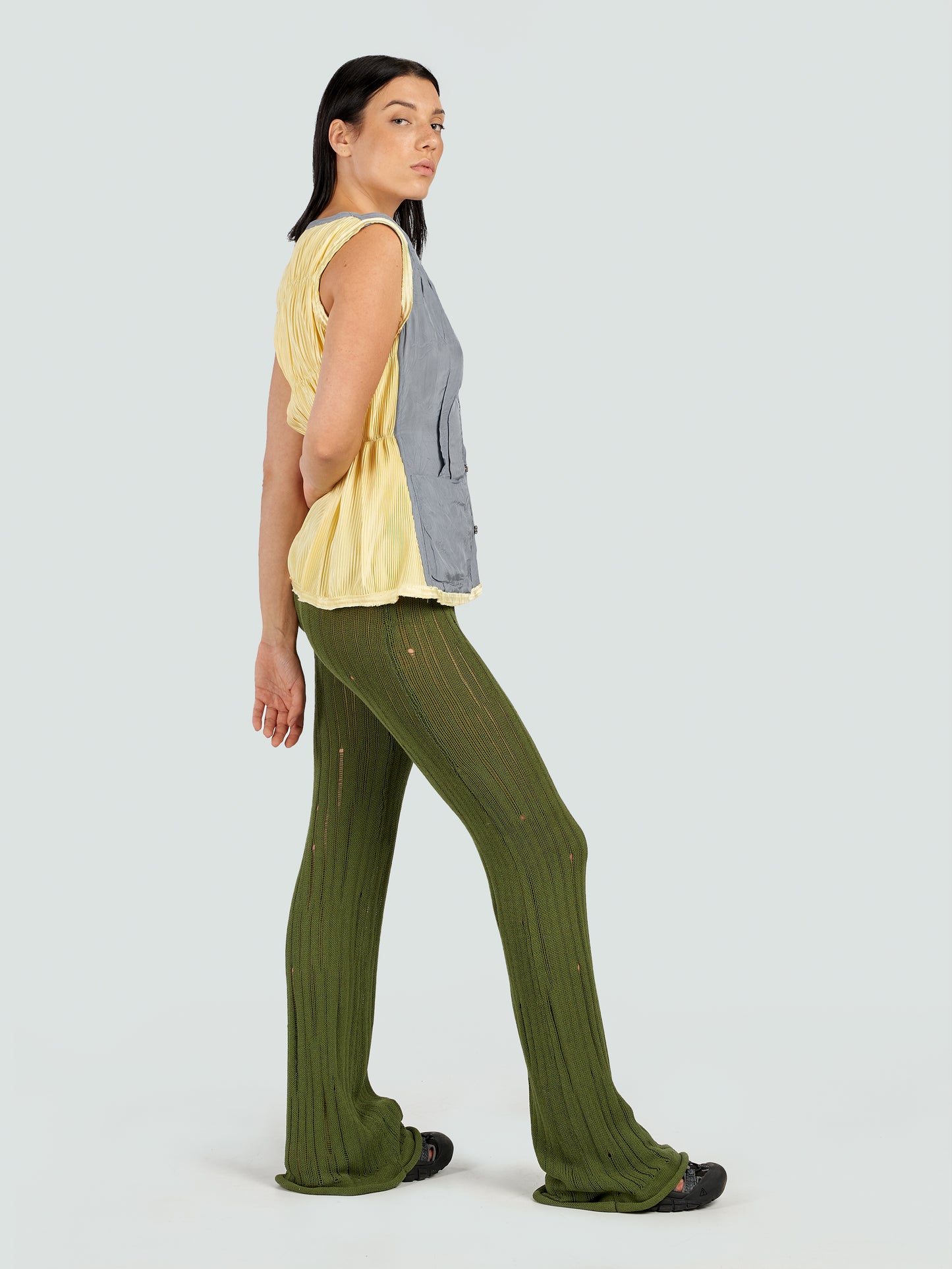 Forest Green Gramigna Trousers